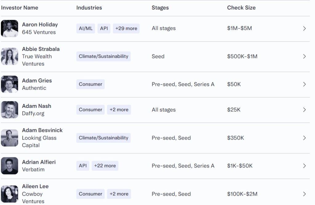 Mercury interface elements related to banking services for startups.