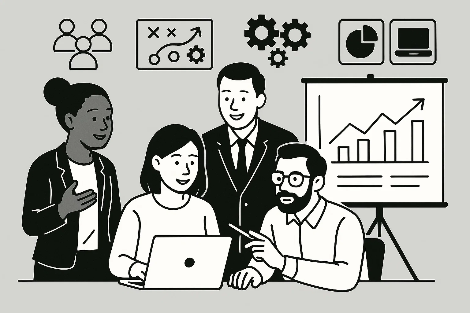 Pitch Deck Team Slide logo
